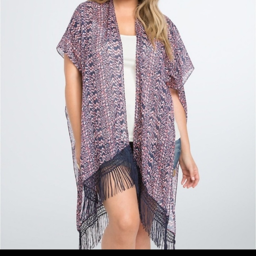 Torrid Tribal Ruana